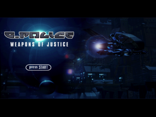 G-Police title screen for Playstation